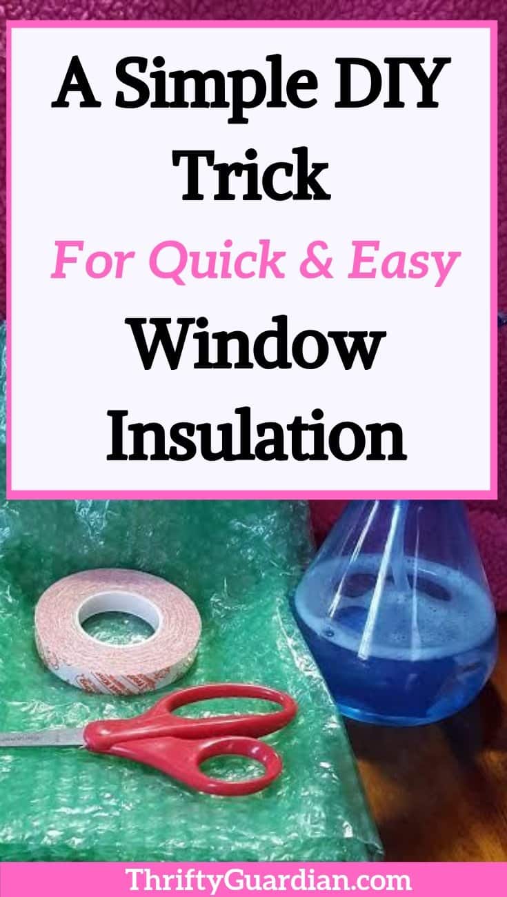 diy bubblewrap window insulation