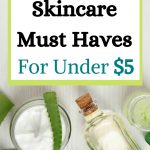 frugal skin care beauty ideas
