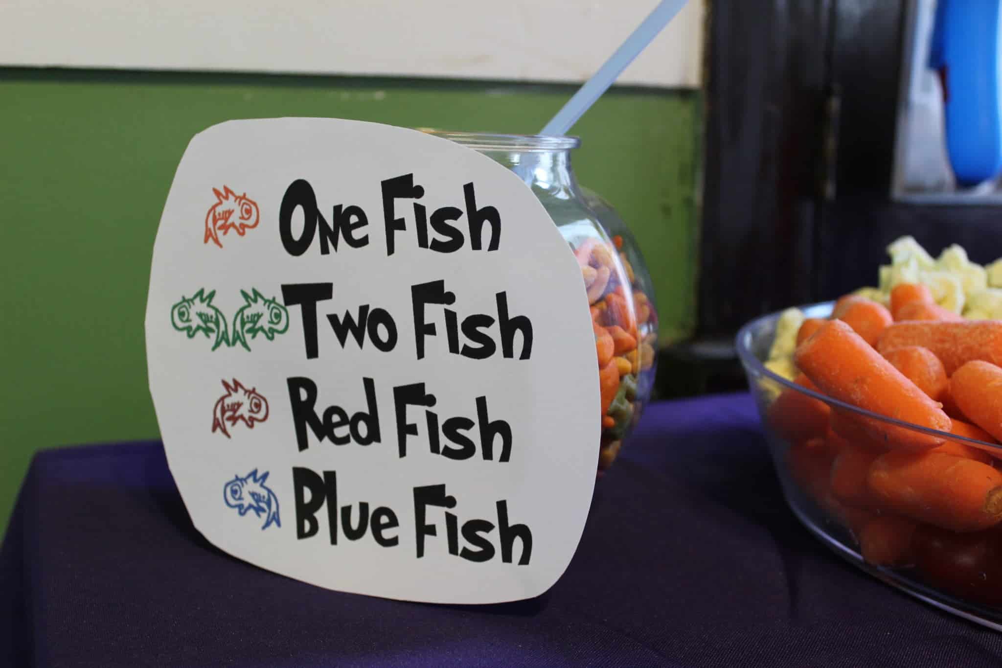 One fish two fish food idea