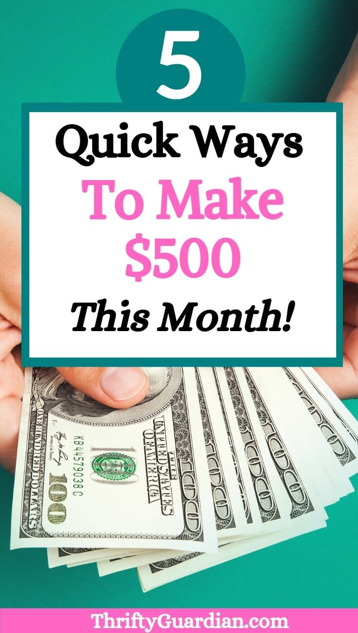 how to make money quick this month