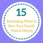 save time and money
