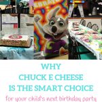 chuck e cheese birthday party