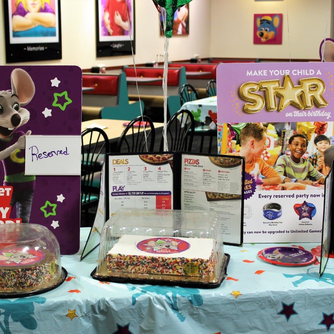 Chuck E Cheese Birthday Party Review