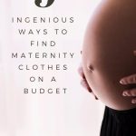 save money on maternity clothes