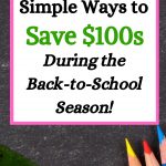 save money back to school