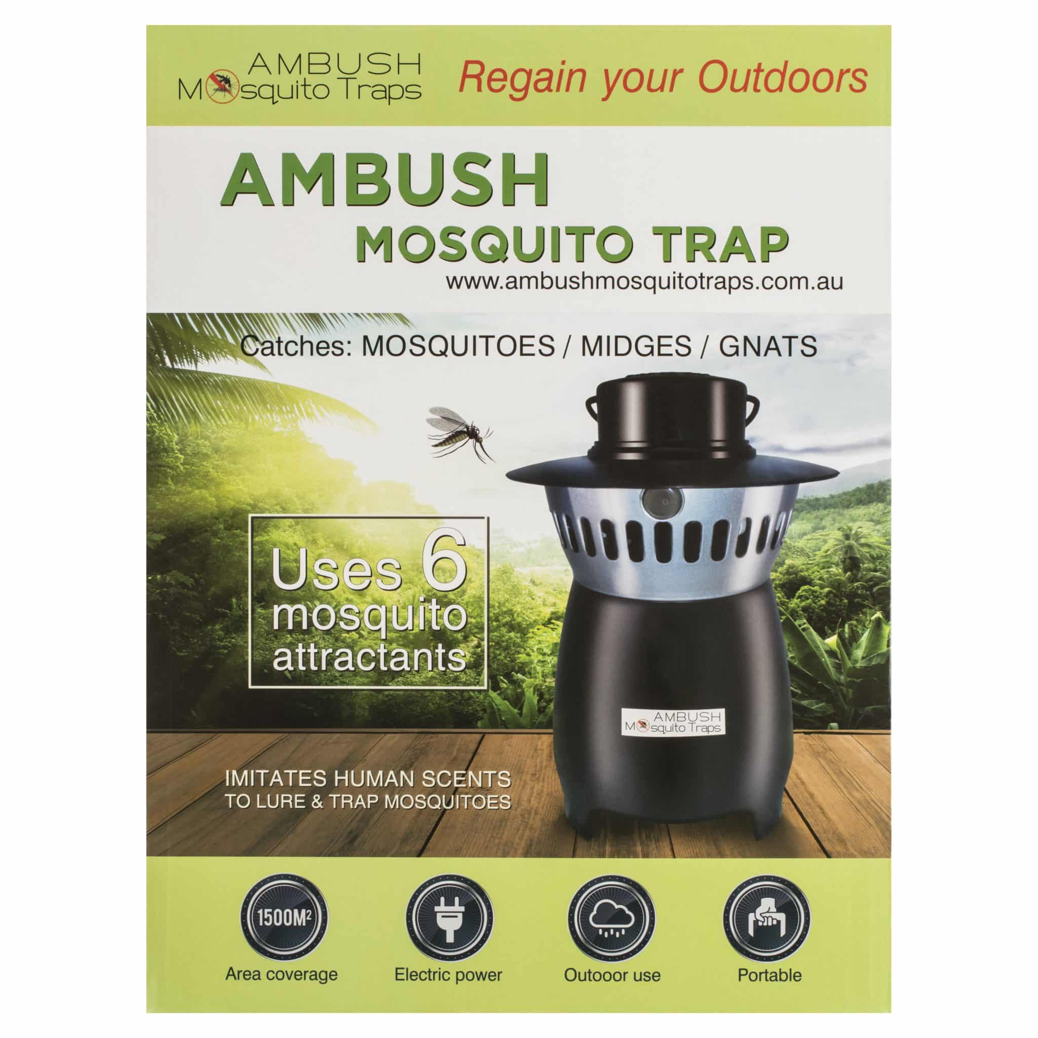 Ambush mosquito trap